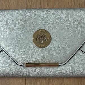 Silver Women's Clutch